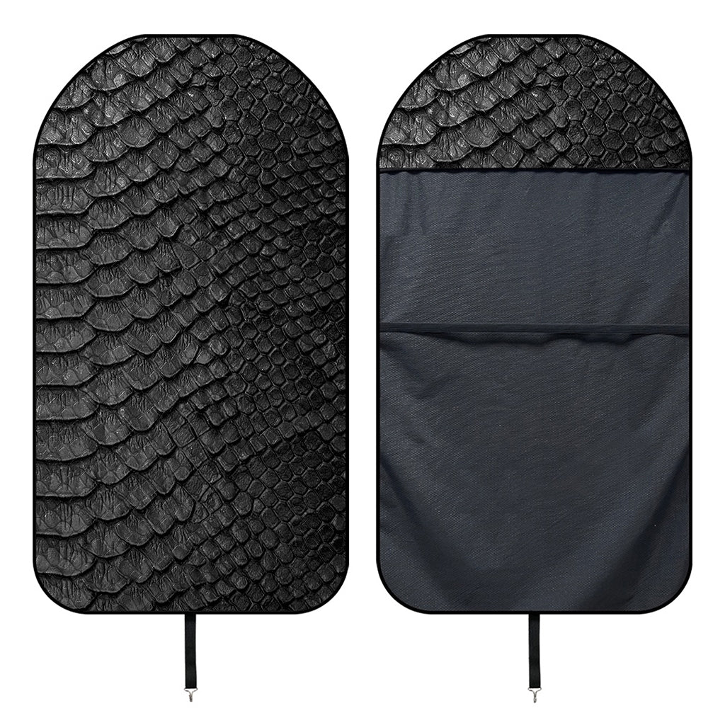 Black Snakeskin Print Waterproof Car Seat Cover