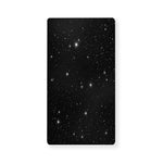 Black Space Print Baby Crib Sheet
