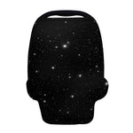 Black Space Print Baby Seat Cover