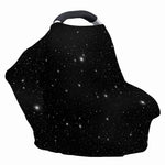Black Space Print Baby Seat Cover
