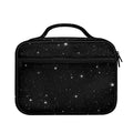 Black Space Print Briefcase Bible Bag