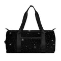 Black Space Print Gym Bag