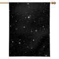 Black Space Print House Flag