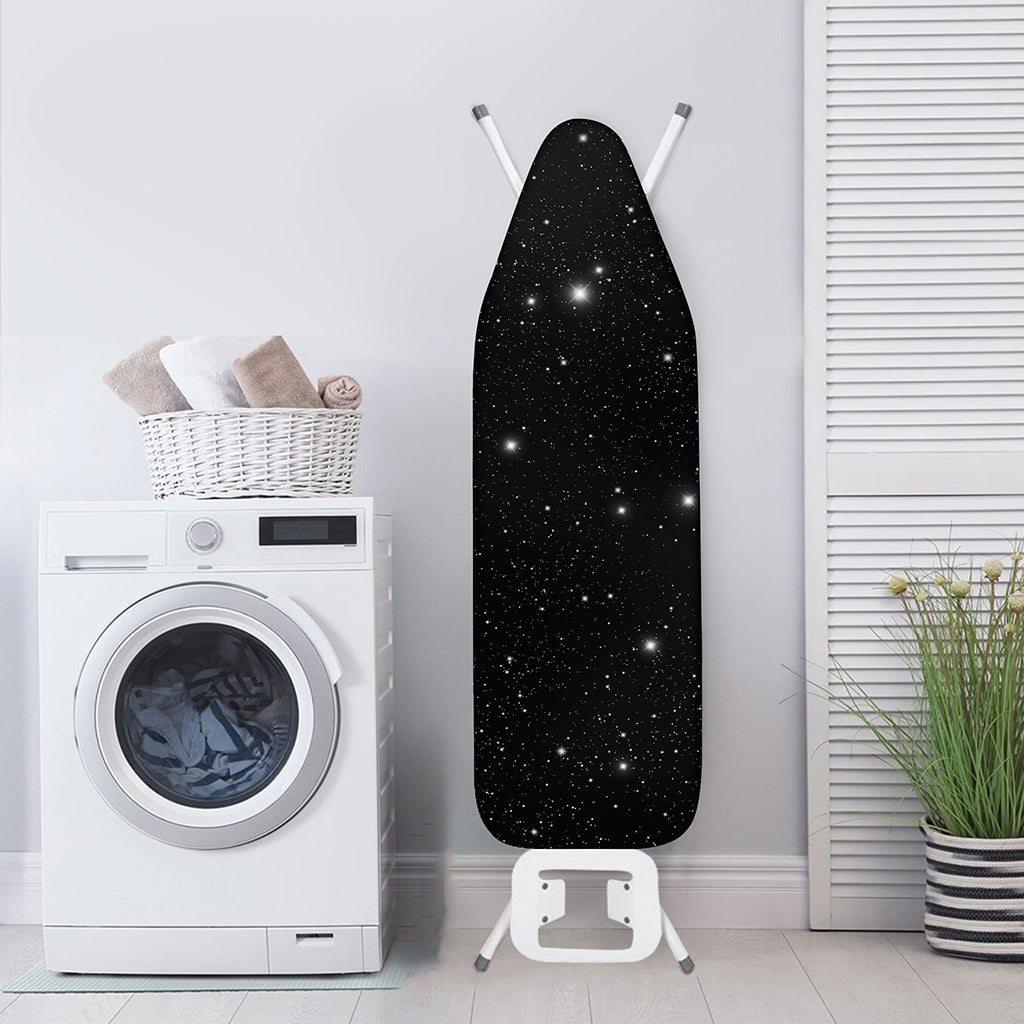 Black Space Print Ironing Board Cover
