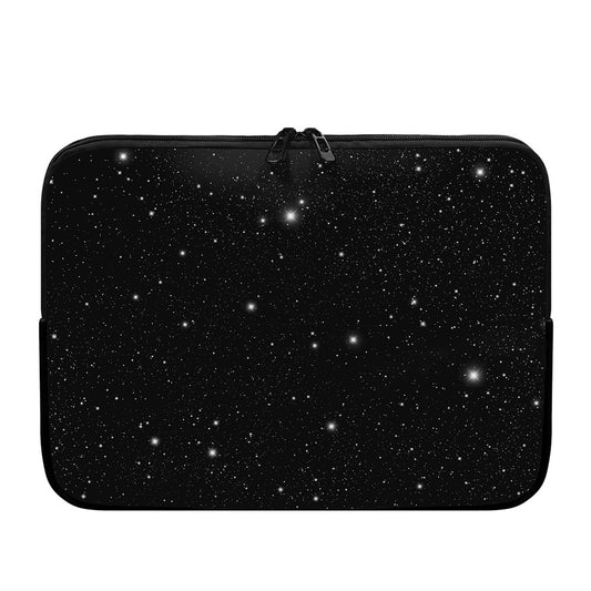 Black Space Print Laptop Sleeve
