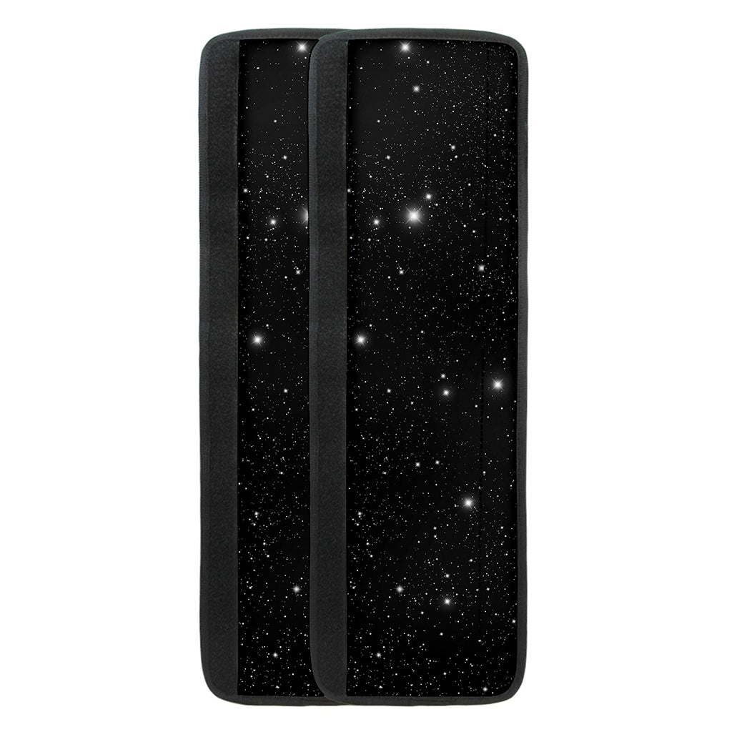 Black Space Print Refrigerator Handle Covers
