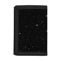 Black Space Print Trifold Wallet