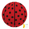 Black Spots Ladybird Pattern Print Basketball