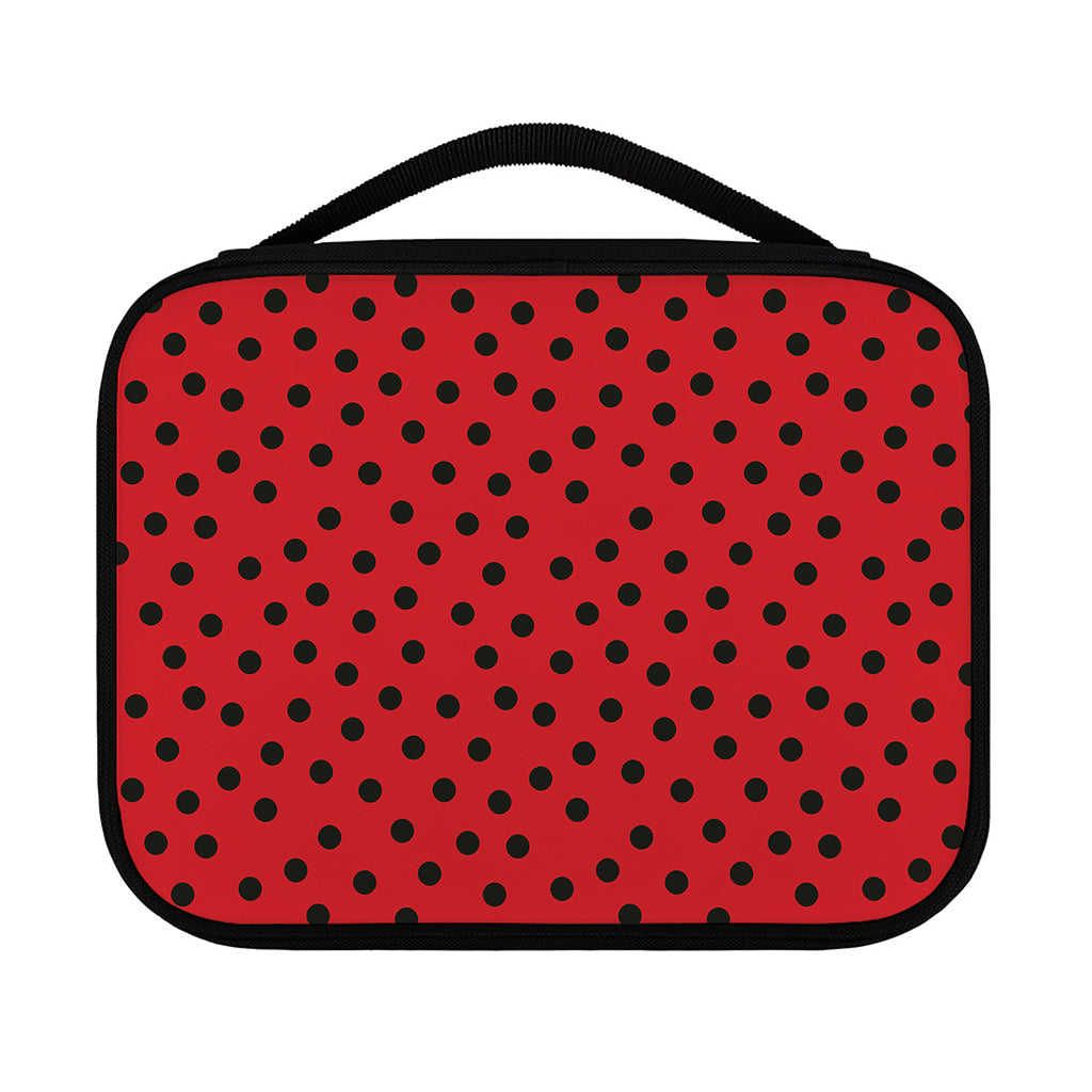 Black Spots Ladybird Pattern Print Classic Bible Case