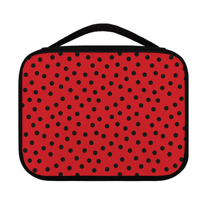 Black Spots Ladybird Pattern Print Classic Bible Case