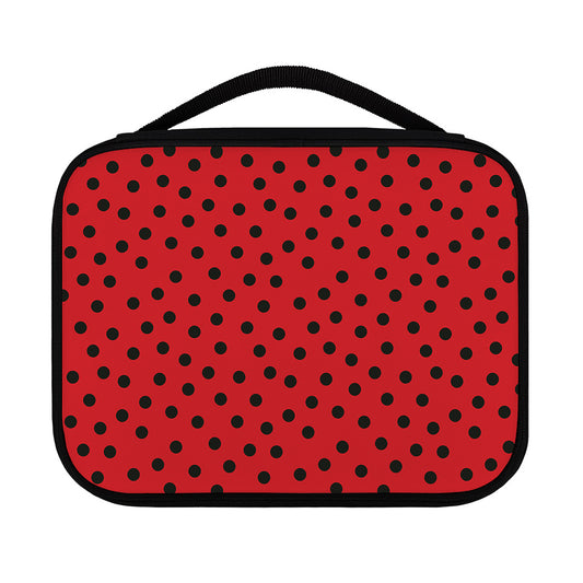 Black Spots Ladybird Pattern Print Classic Bible Case