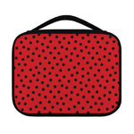 Black Spots Ladybird Pattern Print Classic Bible Case