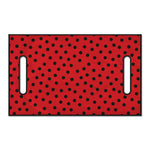 Black Spots Ladybird Pattern Print Golf Cart Seat Cover