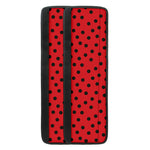 Black Spots Ladybird Pattern Print Refrigerator Handle Covers