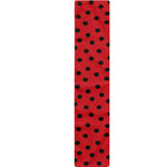 Black Spots Ladybird Pattern Print Table Runner