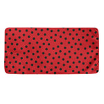 Black Spots Ladybird Pattern Print Towel