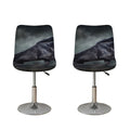 Black Stallion Horse Print Bar Stool Covers