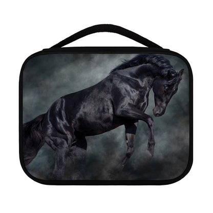 Black Stallion Horse Print Classic Bible Case