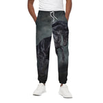 Black Stallion Horse Print Cotton Pants