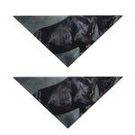 Black Stallion Horse Print Dog Bandana