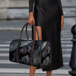 Black Stallion Horse Print Duffle Bag
