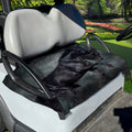 Black Stallion Horse Print Golf Cart Seat Cover