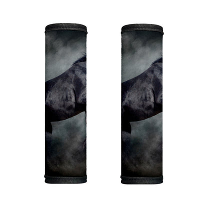 Black Stallion Horse Print Handle Covers