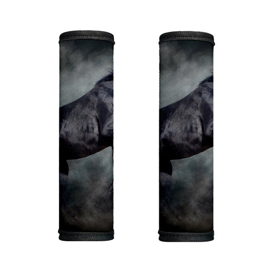Black Stallion Horse Print Handle Covers