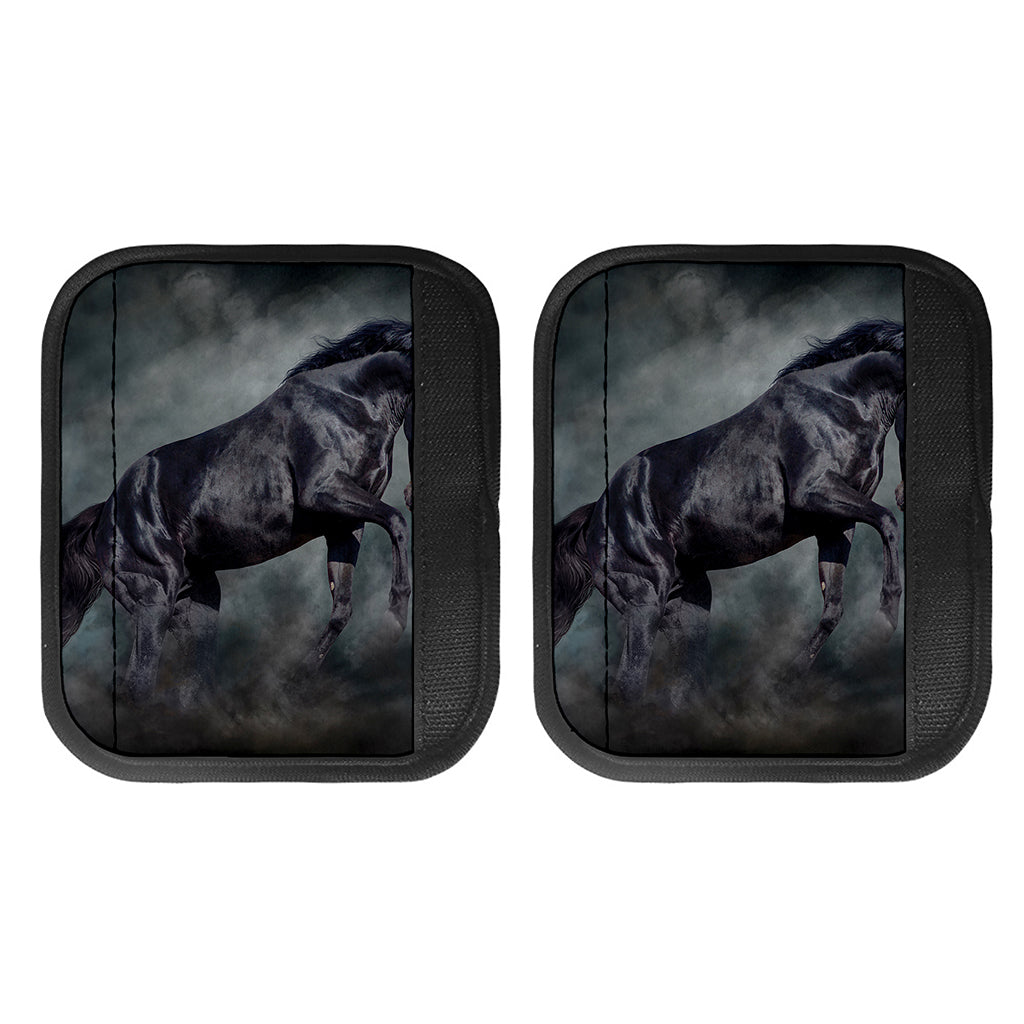 Black Stallion Horse Print Handle Covers