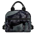 Black Stallion Horse Print Insulated Lunch Bag