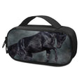 Black Stallion Horse Print Portable Cooler Travel Case