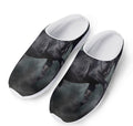 Black Stallion Horse Print Mesh Casual Shoes