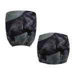 Black Stallion Horse Print Office Chair Cover