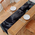 Black Stallion Horse Print Table Runner