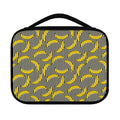 Black Striped Banana Pattern Print Classic Bible Case
