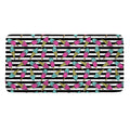 Black Striped Ice Cream Pattern Print Towel