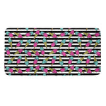 Black Striped Ice Cream Pattern Print Towel