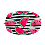 Black Striped Watermelon Pattern Print Car Side Mirror Covers