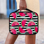 Black Striped Watermelon Pattern Print Classic Bible Case