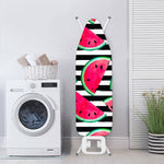 Black Striped Watermelon Pattern Print Ironing Board Cover