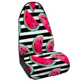 Black Striped Watermelon Pattern Print Waterproof Car Seat Cover