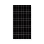 Black Tattersall Pattern Print Baby Crib Sheet