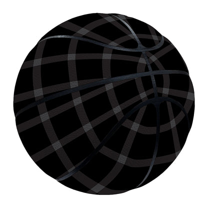 Black Tattersall Pattern Print Basketball