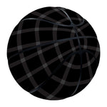 Black Tattersall Pattern Print Basketball