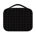 Black Tattersall Pattern Print Classic Bible Case
