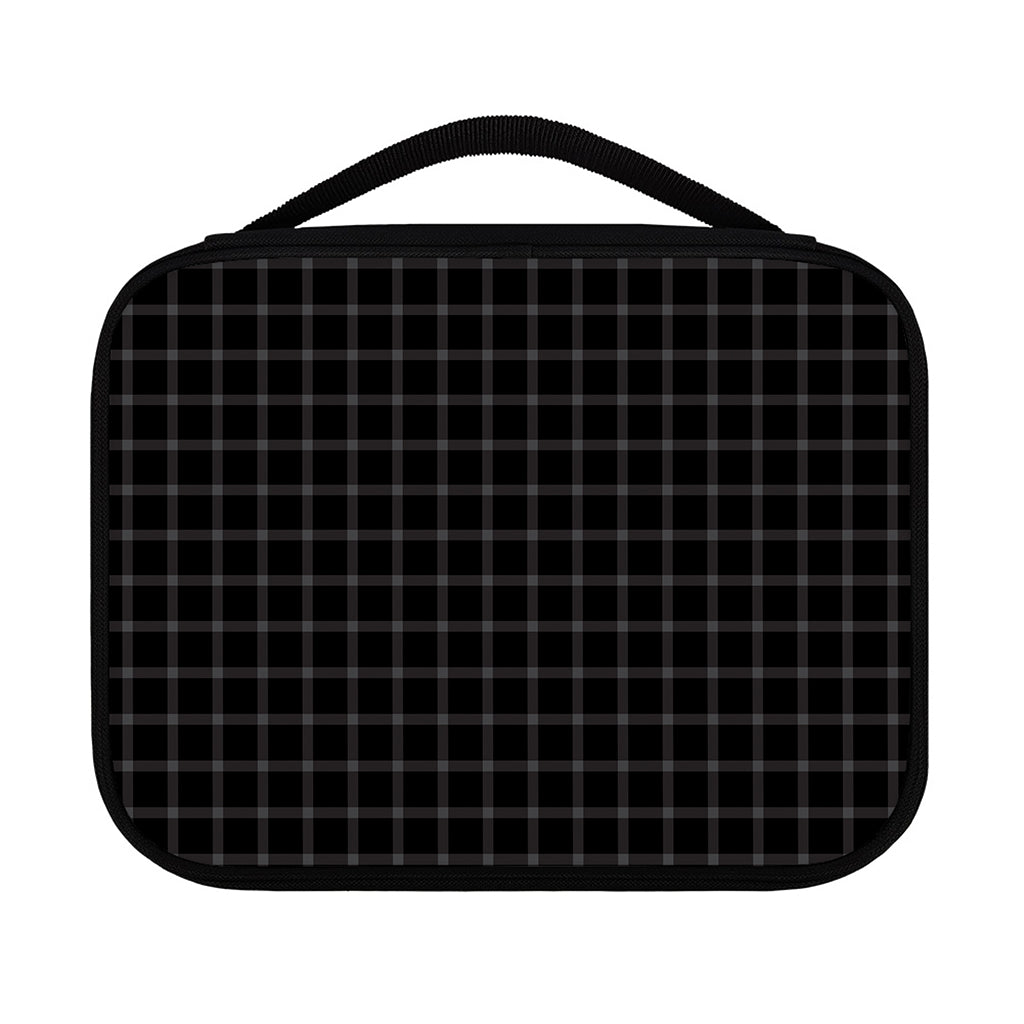 Black Tattersall Pattern Print Classic Bible Case