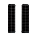 Black Tattersall Pattern Print Handle Covers