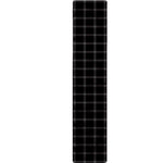 Black Tattersall Pattern Print Table Runner