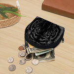 Black Tiger Portrait Print Coin Purse