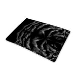 Black Tiger Portrait Print Pet Cooling Mat Cover